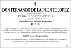 Fernando de la Puente